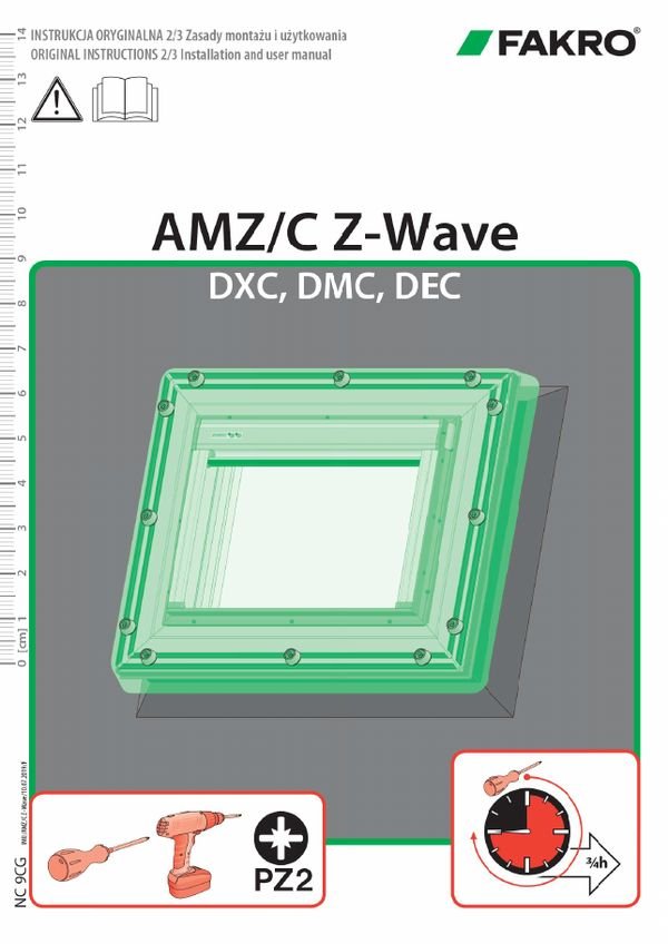 Installation instructions: AMZ/C Z-Wave (MULTI)
