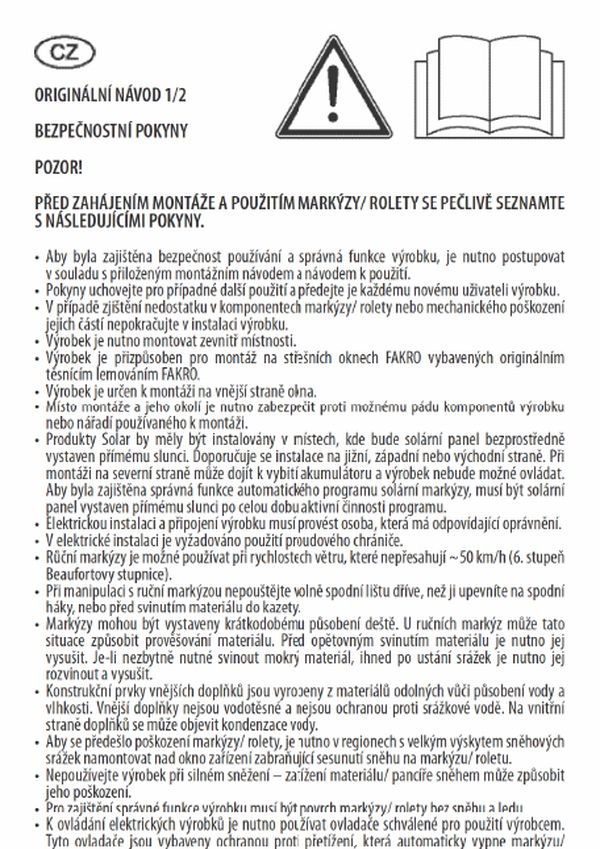 User manual: AMZ (MULTI)