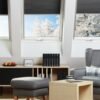 APF pleated blind