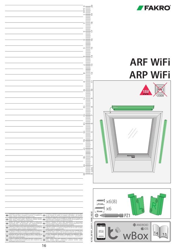User manual: ARF WiFi, ARP WiFi (MULTI)