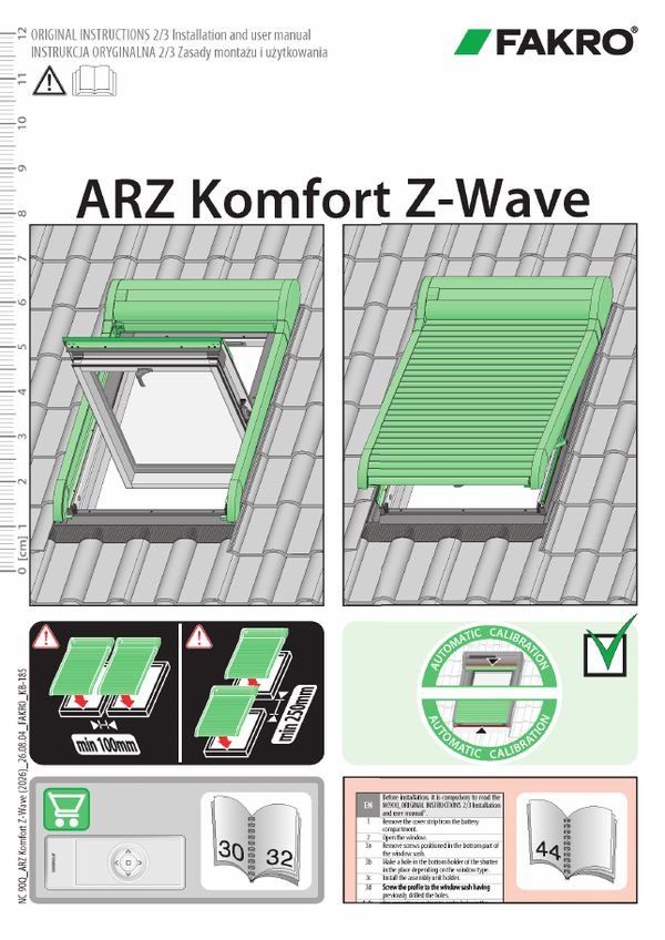 Installation instructions: ARZ Komfort Z-Wave (MULTI)