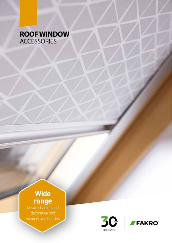 FAKRO roof window accessories catalogue (EN)