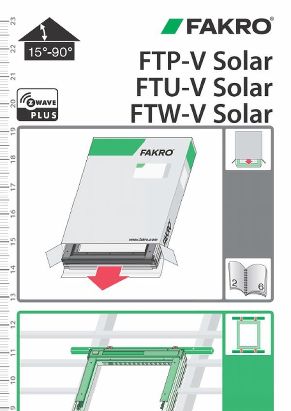 Installation instructions: FTP-V Solar, FTU-V Solar, FTW-V Solar (MULTI)