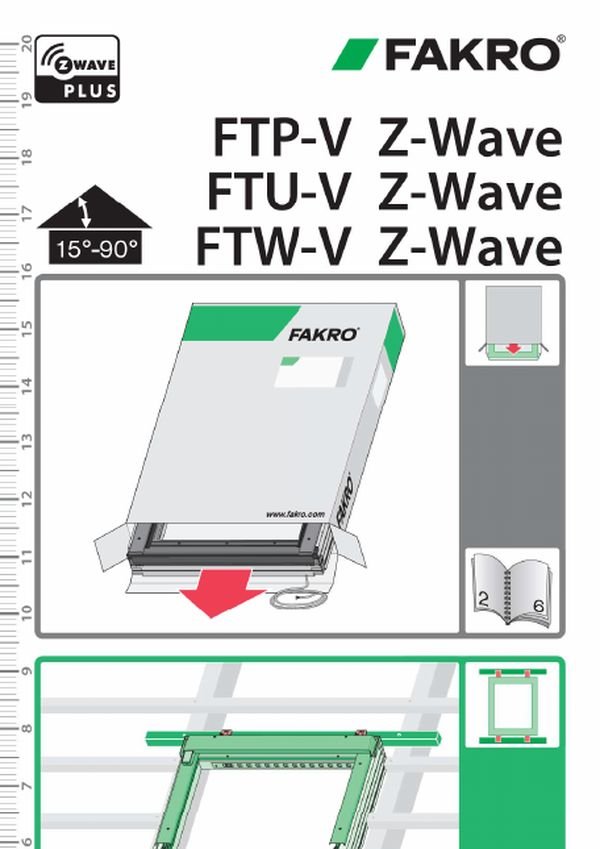 Installation instructions: FTP-V Z-Wave, FTU-V Z-Wave (MULTI)