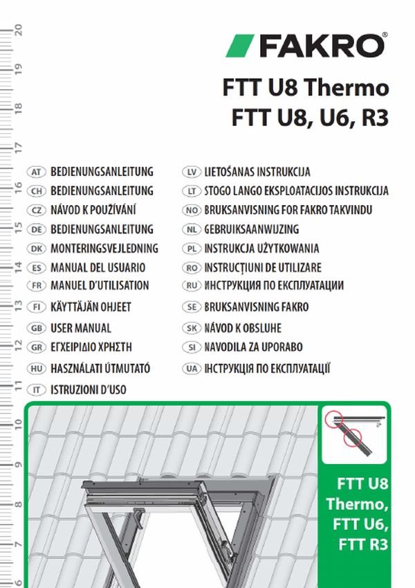 User manual: FTT U8 Thermo (MULTI)