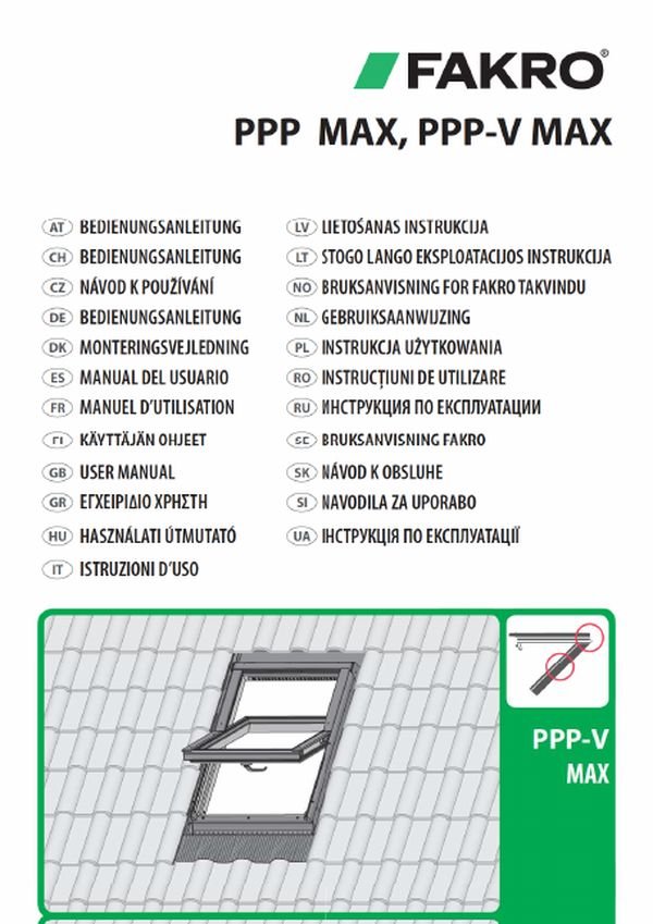 User manual: PPP-V preSelect MAX (MULTI)